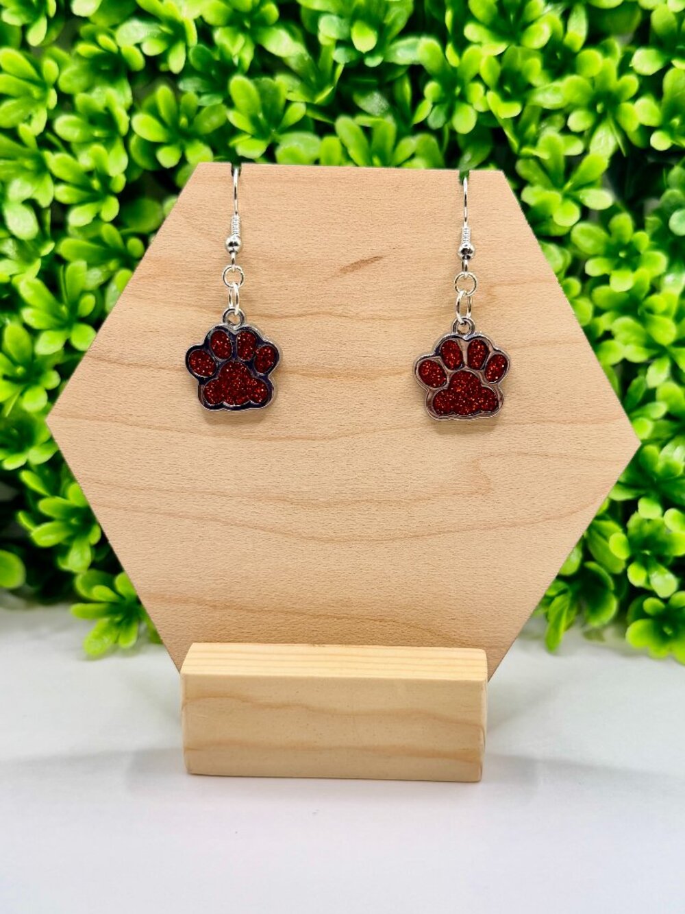 Paw Print Earrings